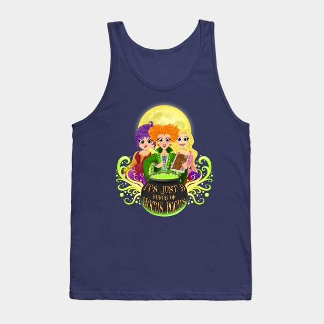 Hocus Pocus Sanderson Sisters Tank Top by NikkiWardArt